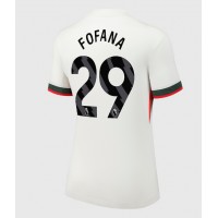 Camisa de Futebol Chelsea Wesley Fofana #29 Equipamento Secundário Mulheres 2025-26 Manga Curta